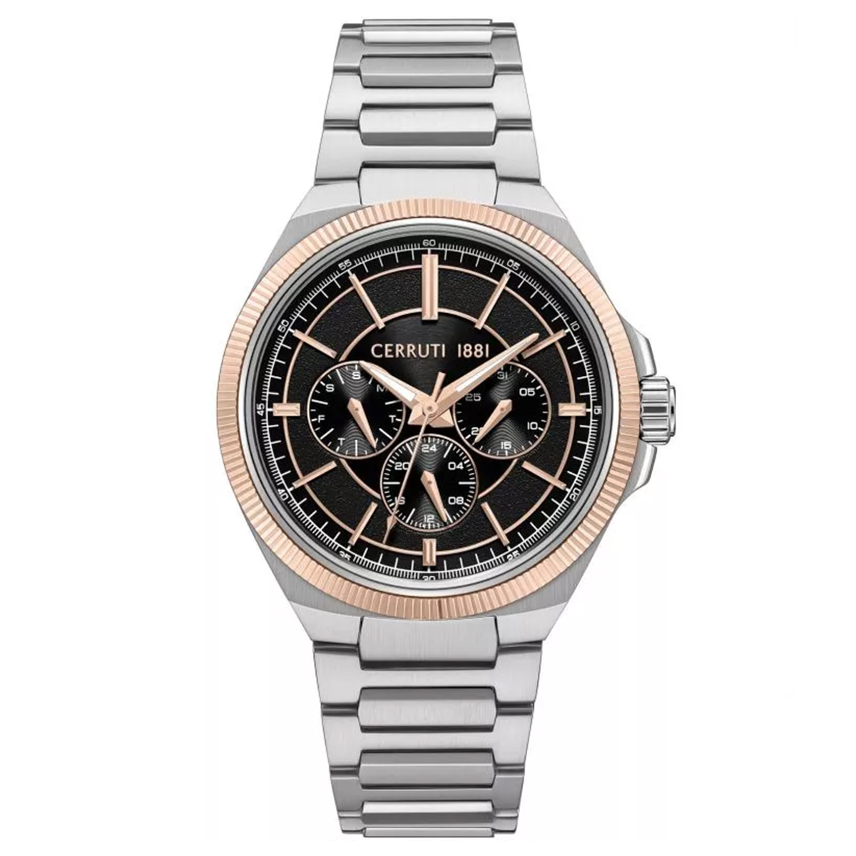MONTRE CERRUTI HOMME M.FONCTION ACIER